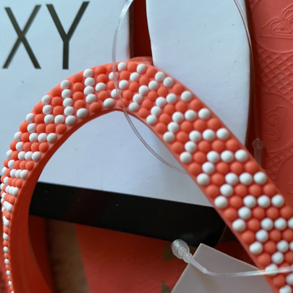 LAST 1 - NEW Roxy flip flop/thong/sandals size 8 - Picture 4 of 7